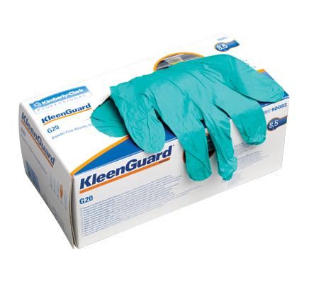 Kimberly Clark G20 Atlantic Green Disposible Powder Free Glove Brand : Kimberly Clark - KleenGuardCode : G20 Atlantic Green