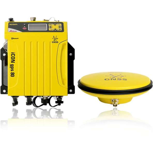Leica iCON gps 80The Leica iCON gps 80 GNSS machine receiver takes machine control to the next level.The iCG80 GNSS receiver in combination with CGA 60 GNSS antenna increases the performance of your iCON machine control solution, allowing you to work more productively than ever before.Increase dozer, excavator, drilling, excavator, wheel loader, grader and paver machine uptime. Enjoy the benefits from reliable, fast 3D positioning and productive operation via a high performance machine control system.Key benefits at a glanceSensor integration with the machine system increases automatic handling, ease of use and work speedIncreased productivity and performance with all system elements fitting togetherCAN bus protocol specifically designed and created for GNSS machine control, providing reliable communication and increased uptimeBuilt in modem and removable radios for flexible communicationxRTK provides machine guidance and increases productivity in demanding environmentsLeica iCON telematics allows remote access to the machine computer fast data transfer and supportUltimate performance for machine applicationsThe iCON GPS 80 GNSS machine receiver raises the performance of the machine control system to ensures maximum uptime and enabling applications to be done more quickly without compromising on quality.