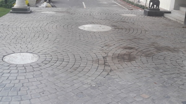 COBBLES is used for Floor Paving and Wall Cladding