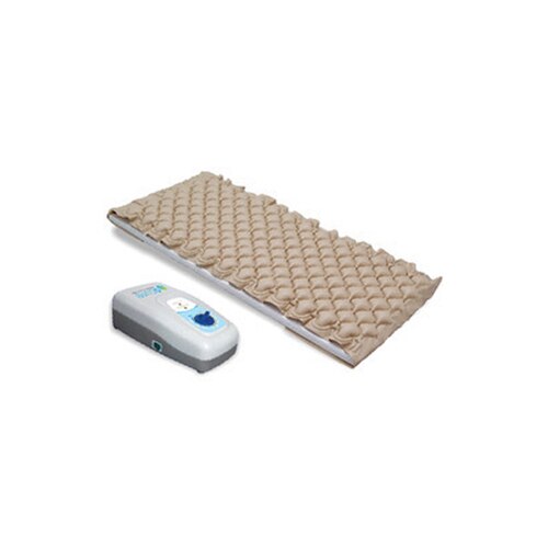 Product Details:Material	: PU FoamColor	: BrownWeight	: 1.4 kgSize	        : 24cm x 12cm x 9.5cmWe are coveted trader and supplier of an exclusive range of Aircure Medical Air Bed. Our offered air beds are especially designed keeping in mind the comfort of patients for the hospital environment. Patients who are suffering from major diseases and high depression can use these beds for convenient and relax. Using the top-notch quality material and pioneered technology, these beds are manufactured under the direction of dexterous workforce at our vendors’ end.Features:    Therapy for stage I pressure    Very easy to operate    Adjustable comfort range with pressure adjustable control knob    Adjustable hangers of pump to suit any kind of hospital bed frames    Medical grade non-toxic bubble pad mattress with unique design    Ultra quiet air pump operation / maintenance freeAdditional Information:    Item Code: 1100