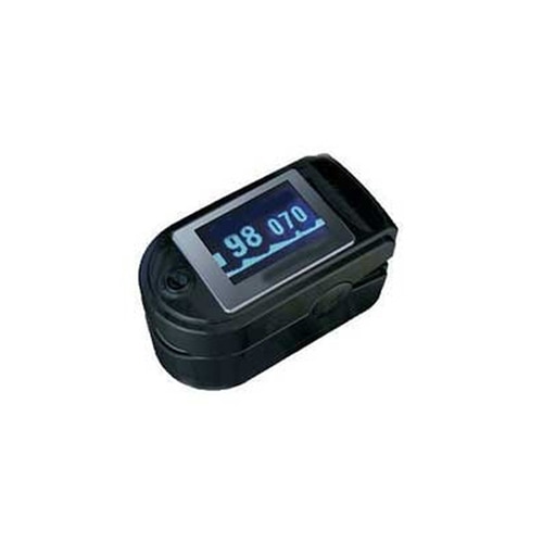 Product Details:Parameters : SPO2, Pulse Rate, WaveformSPO2 Measuremet Range : 35-99%Warranty	: 12 MonthsAccuracy	: 70-100%Power Consumption	: Max 20%We are engaged in offering our clients Fingertip Pulse Oximeter. The offered oximeter finds various applications in clinics, health care places, hospitals, oxygen bar, community, medical colleges etc. Also, this oximeter is used to examine oxygen saturation level and pulse rate of the patients through the patients’ finger. Obtained from certified vendors of the market, this oximeter is manufactured under the supervision of adroit professionals using quality approved components and advanced techniques.Features:    Brightness and dual color OLED display    Comfortable for wearing    Low power and finger – out alarm    Rechargeable button lithium battery    Features auto shut off function    Features six viewing angles    Four level brightness adjustment    Automatic power – off when finger is not detectedApplication:    The fingertip pulse oximeter can monitor SpO2 (Oxygen Saturation Level) and PR (Pulse Rate) through patient’s finger    This device applicable to home health care, Hospital, Oxygen bar, Community, Medical Center, before or after sports and so on.Additional Information:    Item Code: FTP-101