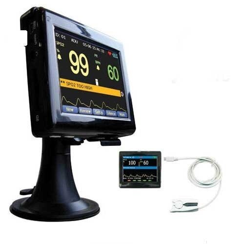 Product Details:Feature: Adjustable Three Level AudibleParameters: Pulse Rate, PULSE BARWarranty: 12 MonthsThe Handheld Pulse Oximeter is designed in sync with PC based software (Win XP, Win Vista). Available with adjustable three level audible & visual alarms, these are also provided with SD memory card that has the capacity of storing more than 2000 patient cases. Features: Convenient operation by touch screen Run time check mode & continuous monitoring mode Adjustable three level audible & visual alarm Perfect mount solution with stand Sync with PC based software (Win XP, Win Vista) Suitable for adult, paediatric & neonateAdditional Information: Item Code: HHP-101