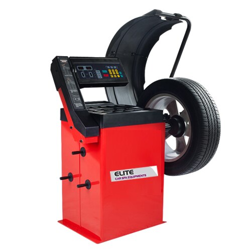 WHEEL BALANCER is a compactly designed and capable equipment which is widely used in major Tyre shops. It has numerous features like Optimization program and Static unbalance reduction to provide better uniformity.Product Details:Rim Diameter 10