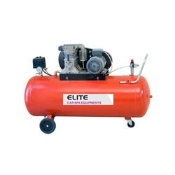 Product Details:Minimum Order Quantity : 1 UnitCompressor Technology : Screw, ReciprocatingCondition : NewPower Source : AC Single Phase, AC Three PhaseWarranty : 12 months An air compressor is a device that converts power (using an electric motor, diesel or gasoline engine, etc.) into potential energy stored in pressurized air (i.e., compressed air). By one of several methods, an air compressor forces more and more air into a storage tank, increasing the pressure Our firm is engaged in offering a wide array of Air Compressors. These products are made using high grade material along with latest methodology thus we assure our clients to deliver a defect free array. One can get these products in the market in both standard as well as customized sizes.Specifications:SMSE Cylinder Motor Power Piston Displacement Tank Capacity CompressorModel Size HP KW LPM CFM Litres RPMSMSC 300 - 70 x 50 - 3 2.2 302 10.97 200 925SMSC 500- 100 x 60- 5 3.7 495 17.5 250 700SMSC 600- 100 x 60- 7.5 5.5 609 21.5 250 925SMSC1000-100x70x100-10 7.5 993 35.1 420 750SMSC1500-100x70x100-15 11 1390 49.1 500 925We are dealing all type of air compressors.