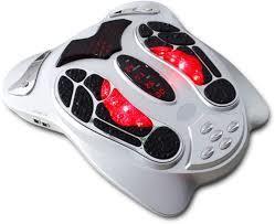 Description:-25 kinds of electromagnetic wave programme.The intensity for electric waves has 99 levels.The electrode pads for body slimming.Infrared accupunctions.Remote control functions.