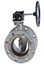 Flanged End Butterfly Valve