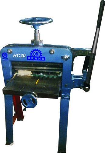 Brand Name: Om BrandWe are also offering Small Paper Cutting Machine (Domestic). It is most suitable Table Top Hand Arm Operated Small Paper Cutting Machine which is made for Xerox shops, photocopiers, laser printers jobbers, small desk top printers, small calendars, diaries writing & paper pads supplier. Our Domestic Cutting Machine are available in following sizes: 12