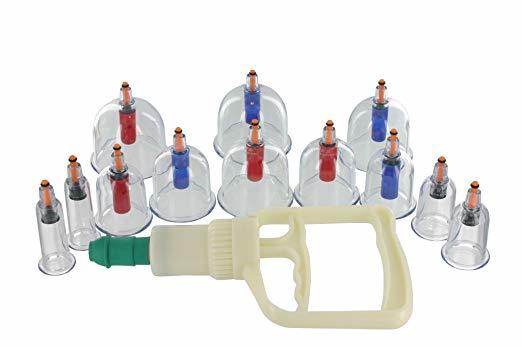12 Different size cup.Smooth edge cups for comfort.Easy to use pressure release valves