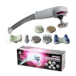 Description:-Compatible and easy to carryFull Body MassagerSeven attaachment option to stimulate pressure points and relax stiff muscle and never with blood circulation.Portable and easy to carry.Restores body energy.