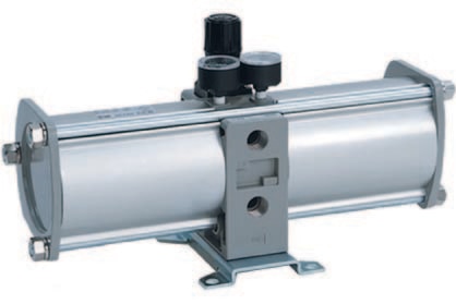 Double the Inlet Pressure. Air Pressure Boosters.