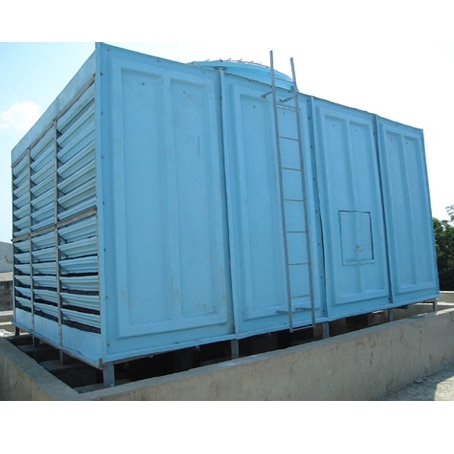 Cross flow cooling towers