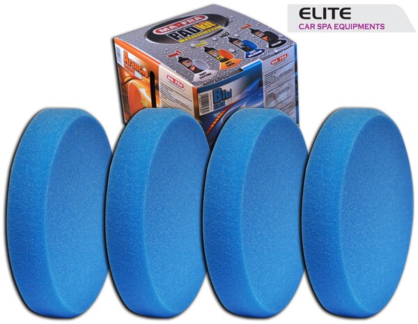 Product Details:Shape CircleColor BlueBrand MafraDetails:soft medium blue pad, to apply micro-abrasive, restorative polish STEP 2 POLISH DARK, diameter 150 mm, reduced height 30 mm, softened edges to facilitate sliding and change of direction, reduced velcro to facilitate positioning of the pad and avoid velcro/backing pad/paint contact, washable.