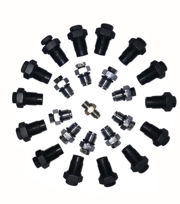 HYDRAULIC ROCK BREAKER NITROGEN - GAS -CHARGING VALVE
