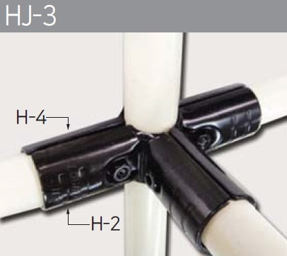 HJ3 Metal Joint is used to create 4 way joint
