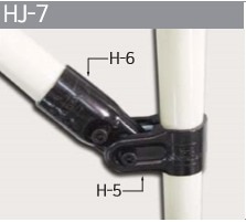 HJ7 metal joints are used in case of angular setting