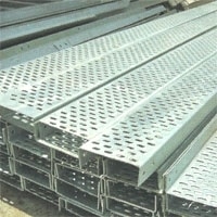 We offer the most extensive range of perforated type cable trays, which are used for the installation of cables, smaller & controlled cables. These trays can accommodate large number of branch lines and have high load-bearing capacity. These cable trays are also available with covers. We can also customize the products depending upon the specific requirements.
