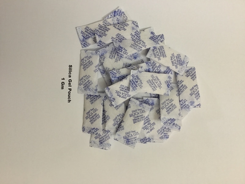 AQUABLUE is leading manufacturer of 1 Gm Silica Gel Pouch in Non woven packaging material. Silicagel Pouch are simply flexible ‘containers ‘ of silica gel.