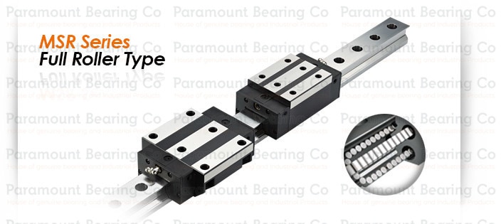 *FeaturesThe full roller type linear guideway, MSR series, equip with rollers instead of the ball, and therefore the MSR series can provide higher rigidity and loading than the normal type with the same size. Especially suit for the requests of high accuracy, heavy load and high rigidity.