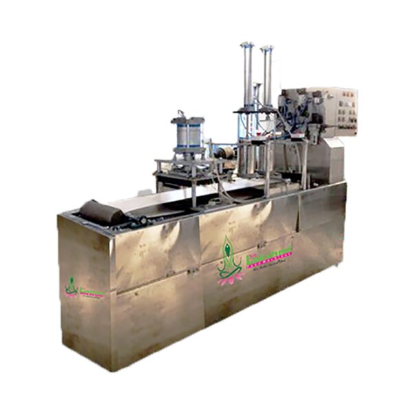 Features:• Machine Running Under Pneumatic Systems • Control panel with PID based temperature controller. • More hygienic and soft chapathis compared with handmade process. • For precision and repeatability J - Type button sensor is used. • Speed of operation can be varied as per your requirement • Size and Weight of each chapatti is identical. • Food Conduct area made with food grade stainless steel • Upto 10” Diameter chapathi size • Upto 800 Chapathi/hour • 1 Hp Motor with Gear Box • Single phase power requirement