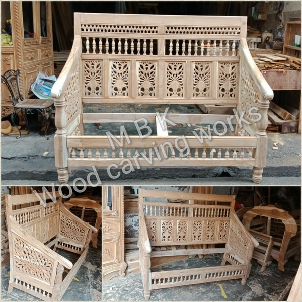 est design antique sofa set 3+2+1+1 sofa complete finishing polish and best fabric clothing polish teakwood colour other as per customer required this sofa solid teak wood no used other wood only teak this type all products only order for ready