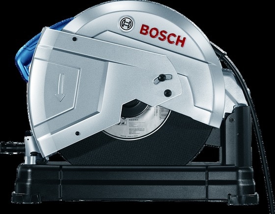 Bosch  Metal Cut-off Grinder GCO 220 ProfessionalCuts steel like butter. Power redefined.•	Powerful cutting performance: Improved motor design to make tough cutting easier•	Long lifespan: Improved gearing system increases longevity•	Easy to carry: Reduced base size improves portabilityTechnical SpecificationCutting capacity at rectangle 0º - 100 x 196 mmCutting capacity at square 0º - 119 x 119 mmCutting capacity at L-profile 0º - 130 x 130 mmCutting capacity at rectangle 45º mitre - 107 x 115 mmCutting capacity at square 45º mitre - 110 x 110 mmCutting capacity at L-profile 45º mitre - 115 x 115 mmTool dimensions (width x length x height) - 256 x 520 x 400 mmNo-load speed  - 3,800 rpmCutting disc diameter - 355 mmCutting disc bore - 25.4 mmWeight - 15 kgRated input power - 2,200 WVibration emission value ah - 2.5 m/s²Uncertainty K - 1.5 m/s²