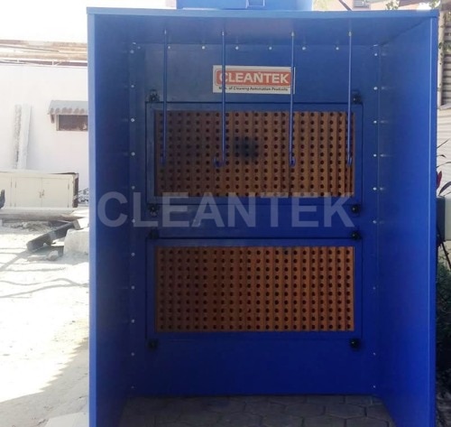 Cleantek design and manufacturing paint booths for all kind of paint fume extraction applications. Easy to maintenance & working filtration is high.Features:1. Competitive price2. Heavy duty Frame3. Easy to maintenance4. Long Life5. High EfficiencySpecifications:Paint Booth Type: Dry TypeFilter Medium: Paint Assistant FilterLeft, Right and Top panels: 2mmExhaust hood connect to fan inlet: 1.6 mmControl Panel: YesAccessories light: Fluorescent Light - 40 WattsDimensions (Width x Height x Depth) in mm: 1200 X 1200 X 2100Exhaust Fan (Centrifugal Fan - MS): 3 HPPower Supply: 3 Ø, 50HZ, 415VAir Flow (CMH): 4320Static Pressure (mm of H2O): 100Cleantek supply both Paint Booths