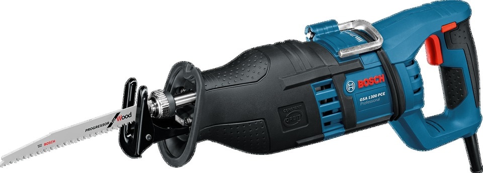Lowest vibration in its class – and a powerful 1300 wattsFor low-fatigue working: anti-vibration handle and mass balance1300 watt high-performance motor with Constant Electronic for the toughest applicationsConstant pendulum stroke for fast sawing progressTechnical SpecificationRated input power - 1,300 WStroke rate at no load -	0 - 2900 spmWeight	- 4.1 kgSaw, stroke length- 28 mmCutting depth	Cutting depth in wood - 230 mmCutting depth in metal profiles and metal pipes - 20 mmSawing wood	Vibration emission value ah- 21 m/s²Uncertainty K- 1.5 m/s²