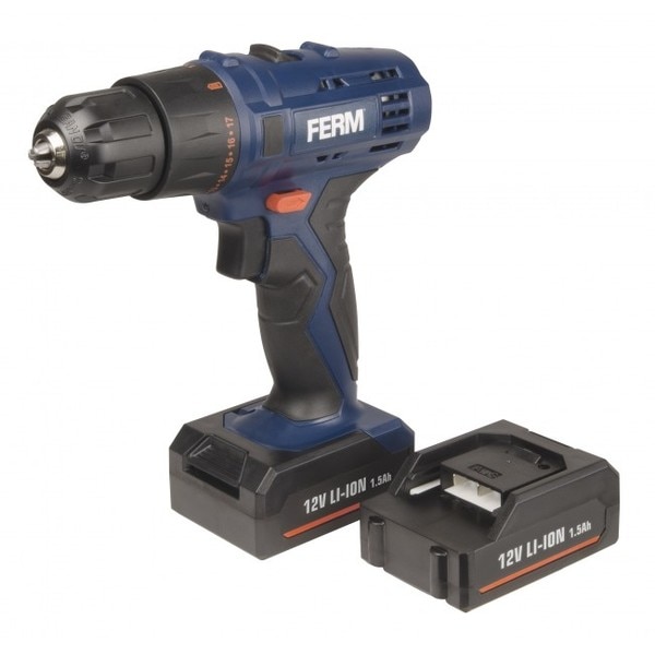 Features:• 2 Batteries • LED work light • Single sleeve chuck 1.0-10mm• Adjustable torque settings • Two mechanical speed settings • Variable electronic speed control • Storage case Technical Specification:Max. drill capacity in wood  - 20mmMax. drill capacity in steel - 6mmMachine weight - 1.68 kgNo load speed position I - 0-350/minNo load speed position II - 0-1.300/minNumber of torque positions - 17+1Max. torque (low speed) - 17 NmVoltage - 10,8V`No load speed - 0-350/minMains voltage - 100-240V~Frequency - 50/60Hz