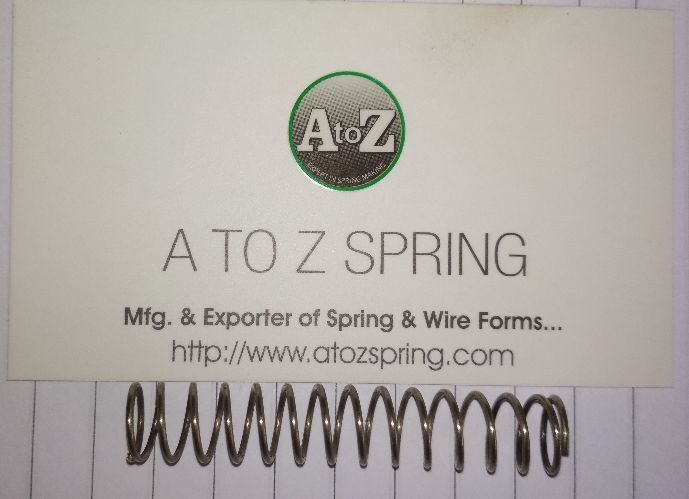 The A To Z Springs are growing up under the successful guidance of Mr. Parimal patel. So the company has earns appreciated recognition as one of the trusted compression spring manufacturer, exporter and supplier in vadodara and also service provide in ahmedabad,surat,vapi,valsad, jamnagar, Rajkot,bhavnagar,Pune, Maharashtra,nashik,satara,halol,kalol,The management is totally focused to maintain and enhance the quality of the products. We are giving the quality product with competitive rate. A to z spring centre are committed to maintain the efficiency and durability of the product.