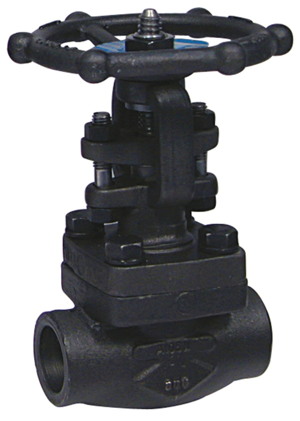 FORGED GATE VALVEK-TECH Forged Steel Gate Valves are Bolted Bonnet, outside screw and yoke type, rising stem design. K-TECH Forged Valves Body and bonnet made from high quality forgings. K-TECH Valves offer Forged Steel Gate Valves in size 1/2 (DN15) to 2 (DN50) to suit various critical, non-critical applications and pressure rating in 150#/300#/600#/800#/1500#/2500#. K-TECH Forged Steel Gate Valve manufacturing range covers Regular Port and Standard Port both types of Valve. Regular Port Gate valves have fast delivery or ready stock, for Standard Port Gate valve do manufacturing on order basis. K-TECH Valve offer Forged Steel Gate Valve in wide range of Body Materials like ASTM A105 - Forged Carbon Steel, ASTM A 182 F304/F304L/F316/F316L - Forged Stainless Steel,ASTM A 182 F11/F22 - Alloy Steel to suit industrial application. K-TECH Forged Steel Gate Valves are available under any Third party inspection also. For High Pressure & Temperature application Stellited ST6 Face Seat & Gate available. Forged Gate Valve available is Threaded End, Socket Weld End, Butt Weld End and Flanged End Connection. For Flanged End Forged Gate Valve flanges will be a welded with a valve body not integral forged.Design & Testing International Standard of Forged Steel Gate ValveDesign Standard ISO 15761/API 602Inspection &Standard API 5988Flange End Standard ASME B16.5/ For Face To Face ASME B16.10End Connection Flanged End to ASME B16.5, 150#/300#/600#(FLANGES WELDED/FABRICATED TO BODY) Screwed - Threaded End to ASME B1.20.1 Socket Weld End to ASME B16.11 Butt Weld End to ASME B16.25Manufacturing Size Range 1/2