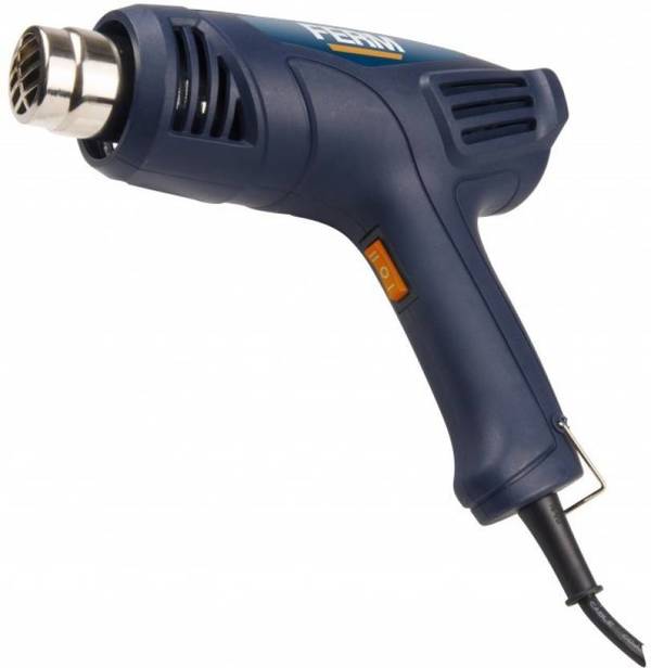 Features: Ergonomic design for optimal working comfort 2 step airflow & temprature controlVertical stand support Extra long power cable, 3 mSpecifications:Power input - 2000 WTemprature setting - 450'c max (I), 600'c max (II) Airflow setting - 300 lpm max (I), 500 lpm max (II) Mains voltage - 230 V Frequency - 50 Hz