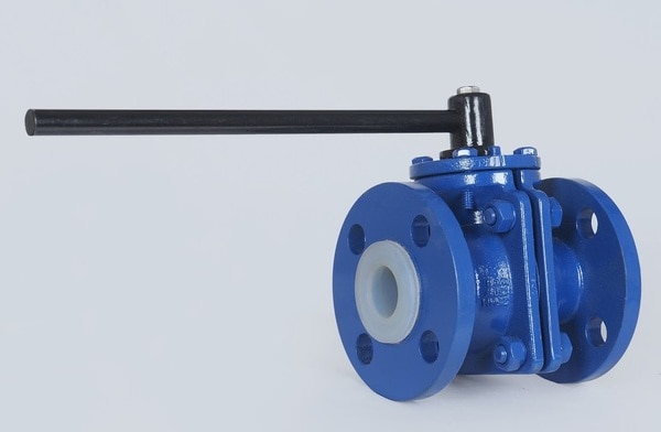 PTFE LINED BALL VALVE
