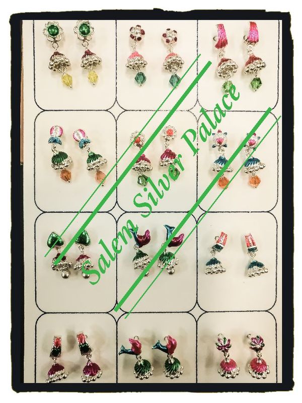 92.5 silver jimki is non allergic. Suits for all types of dress codes. Revalue at its best. Make every silver count.