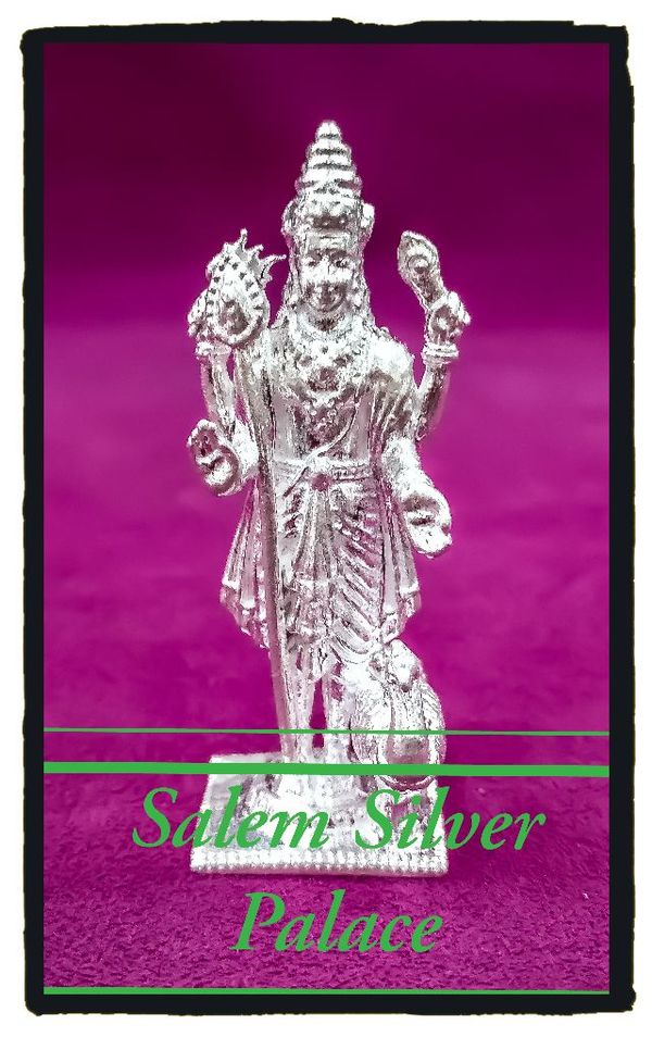 Silver Murugan idol.. Weight Range Starts From 25 gms.
