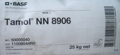Buy high quality BASF TAMOL nn & dn grades manufacturer, supplier, importer, dealer, distributor, trader, exporter that is used Dispersing Agent for Chemical and Allied Industries, pigment & dyes industries at very competitive price.