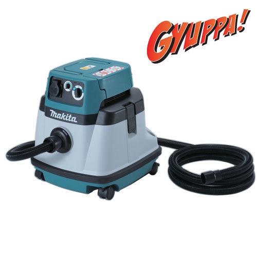 MAKITA Vacuum Cleaner (Wet & Dry) VC2510LX1SPECIFICATIONContinuous rating Input - 1,050WMax. peak air flow - 2.0m³ / minMax. sealed suction (water colum) - 22.0kPa (2,240mmH2O)Tank capacity - Dust : 25L Water : 14LDimensions (L x W x H) - 432x416x451mm (17