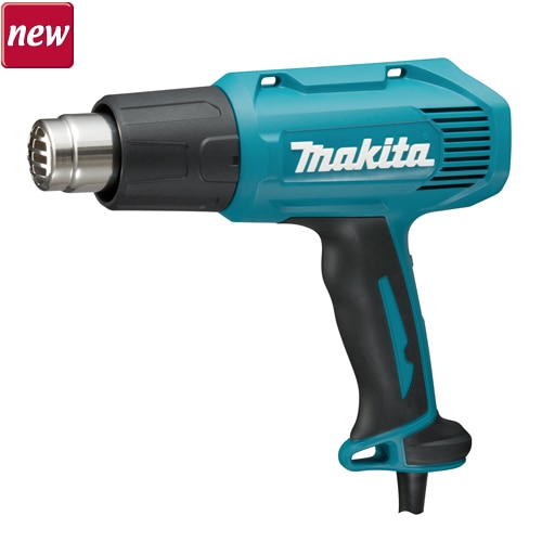MAKITA HEAT GUN HG5030KSPECIFICATIONContinuous rating Input - 1,600WAir temperature (degrees C) - Switch 1: 350 / 300 Switch 2: 500 / 500Dimensions (L x W x H) - 233x80x208 mm (9-1/8