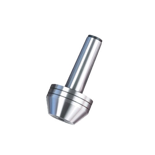 In turning & grinding in pipes & tube which cannot be held by ordinary revolving centers because of small point diameters of revolving centers