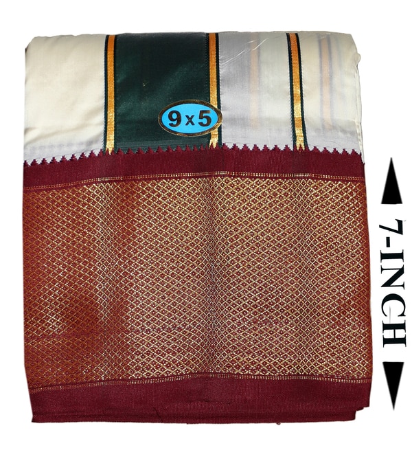 9x5 dhoti online Clearance