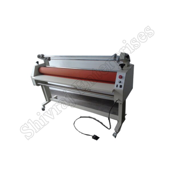 Products information:Max. Laminating width : 1550 mmMax. Laminating Speed : 10m / min Max. Gap of Upper & Down Roller : 20mm Power Supply : AC 110, 220 / 50, 60Hz Power : 200WCore : 3 InchWeight : 160 KgsMachine Size (D*W*H) : 182*63*120PRICE:79200/-+ GST