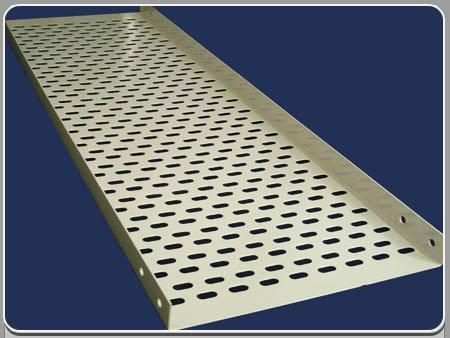 We are offering Powder Coated Perforated Type Cable Trays that are used in industries, metro stations, office buildings, schools etc. These are powder coated cable trays and are proven to be highly durable and robust in built. These trays are free from corrosion and can sustain high load. These are available in different sizes and specifications. Features :1)Superior mechanical resistance2)Available in different specifications3)Protecting the cable from high temperature & harmful flames4)High tensile strength5)Dimensionally accurate6)Smooth-finish7)Install quickly using drop in support