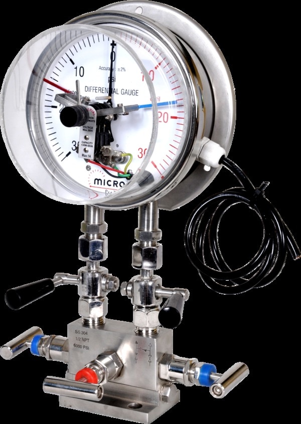 Bourdon Type Differential Pressure Gauges