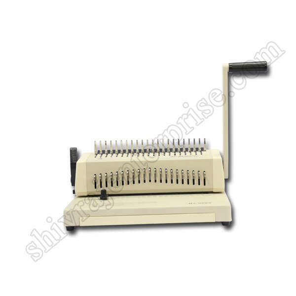 Maximum 20 sheets (80g paper) per manual punch;Maximum Binding Capacity: 500 sheets (80g paper); Max. Binding Width : Below 300mm;Adjustable Margin: 2.5,4.5,6.5mm;Weight: 18kgsPRICE:7918/-+ GST