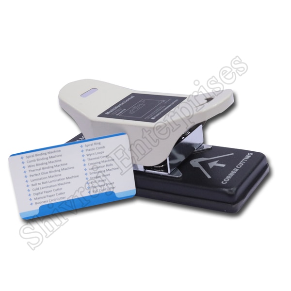 Products information:Cutting Capacity : 4 sheet of copy paper.Radius Cut Size : 5mm.Stainless Steel Blade.Good for all kinds of sheets, pictures, name cards, laminating sheet.PRICE:750/-+ GST