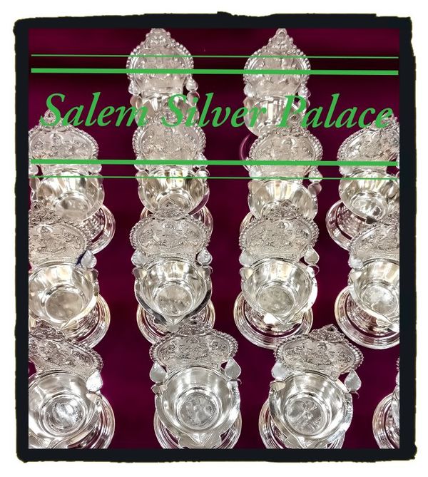 Silver Kamakshi Villakku