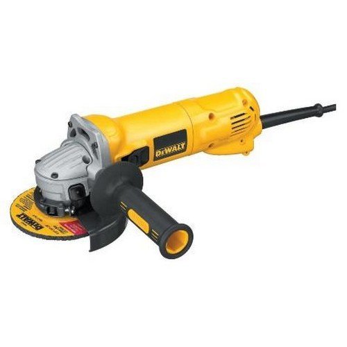 DEWALT  DW824 1000W 125MM  ANGLE GRINDER  •	10 Amp Ac motor,11000 rpm, high power & speed for 5 inc grinding .•	Metal gear case dissipates heat for longer bearing, gear and motor life.•	Sealed switch and ball and roller bearings for long life in high dust ingestion application•	Sliding switch for extended use applications•	Keyless adjustable guard allow for easy positioning of safety..SpecificationPower 	1000 wSpeed	10000 rpmMax.disc dia	125 mmWeight 	1.87 kgMANUFACTUER'S WARRANTY - 6 MONTHS (T & C APPLY)WE ARE AUTHORISED SERVICE CENTRE FOR  DEWALT POWER TOOLS, TEL :  022-23736027 FOR SALES : + 918017265815, SALE@FAIRTRADECORP.IN