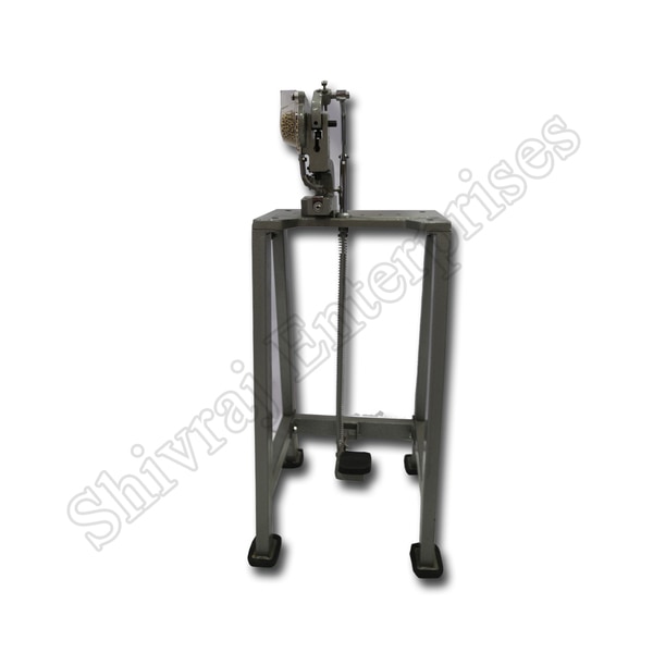 Products information:DJJ-4 Upright Eyelet MachineEyeleting Diameter : 4mmBinding Thickness : ≤ 3mmMax. Vertical Working Travel : 60mmVessel Volume (Container Capacity of Eyelet) : 1200 GrainPRICE:35200/-+ GST