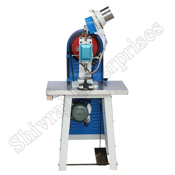 Products information:Function : Only Eyeleting, No punchingMax. Eyeleting Thickness for Paper & PVC : 5mmMax. Eyeleting Thickness for Leather & Cloth : 3mmPower of Motor : 0.37 KWEyeleting Speed : 80 times / MinSize of Machine : 680*450*1400mmWeight : 120 KgsPRICE:79200/-+ GST