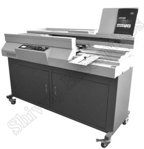 Products information:Thickness Of Binding Book : 60mm Lenght Of Binding Book : 430mmSpeed/h : 250books / hrGross Weight : 180 KgsPRICE:227700/-+ GST