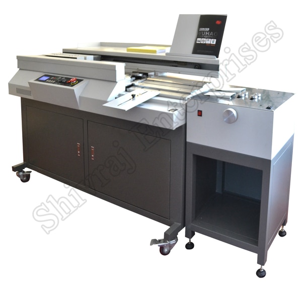 Max.length of binding 420mm(A3)Max. height of binding 60mmBinding speed: 200books/hSlippage type: beelineWarm-up time: about 25 minutesElectric: 220v 50hz 1500wWeight 227kgPRICE:243100/-+ GST